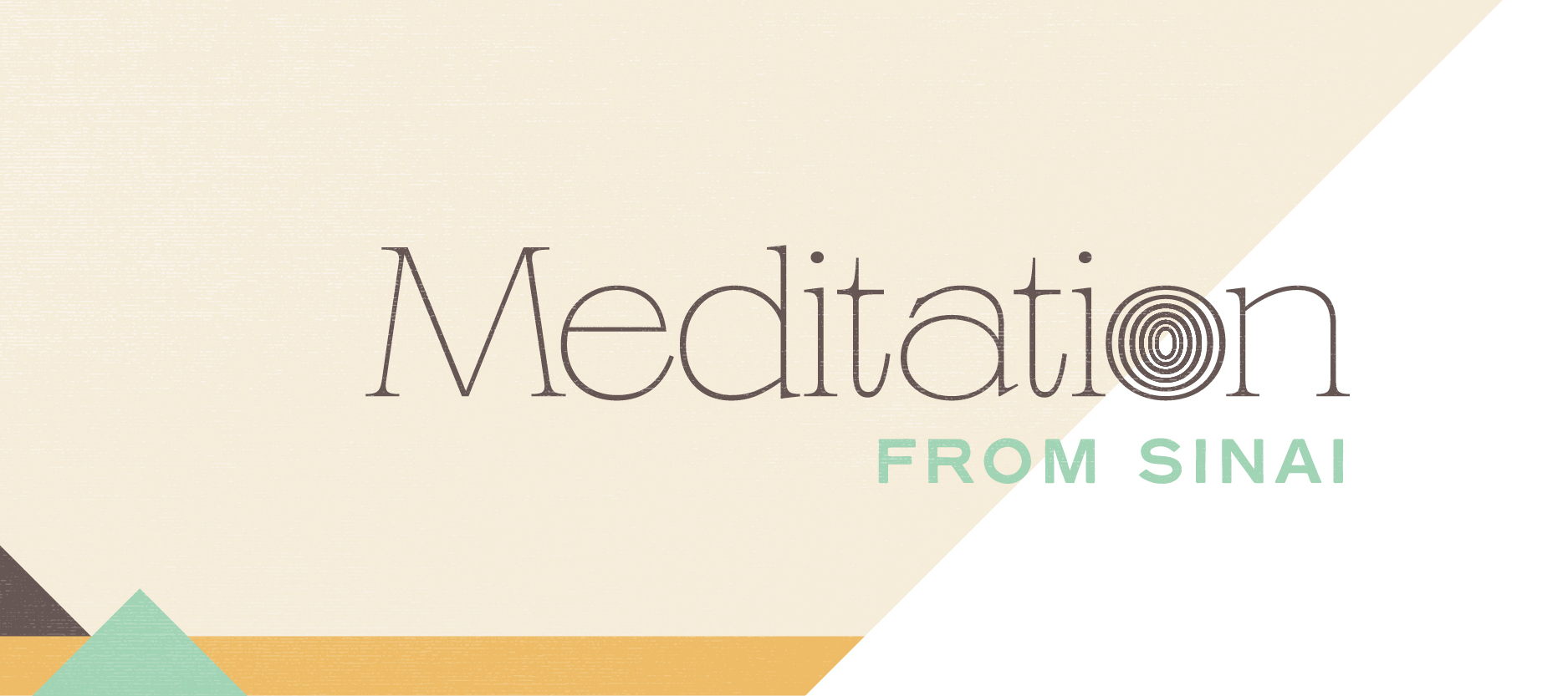 Meditation from Sinai